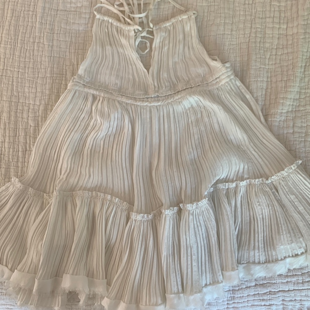 VICI Dolls White Voluninous Mini Dreas